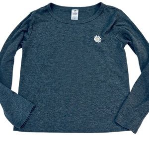 Tucker Tate. long sleeve top Gray size M8-10